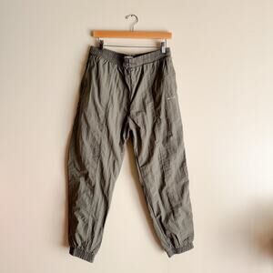 Wilo the Label Sage Green Lined Parachute Jogger Pant - Large